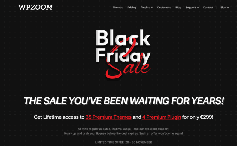 Black Friday Landing Page
