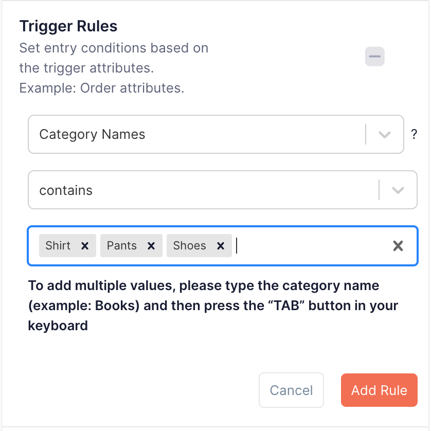 Sending personalized WooCommerce abandoned cart emails based on product category