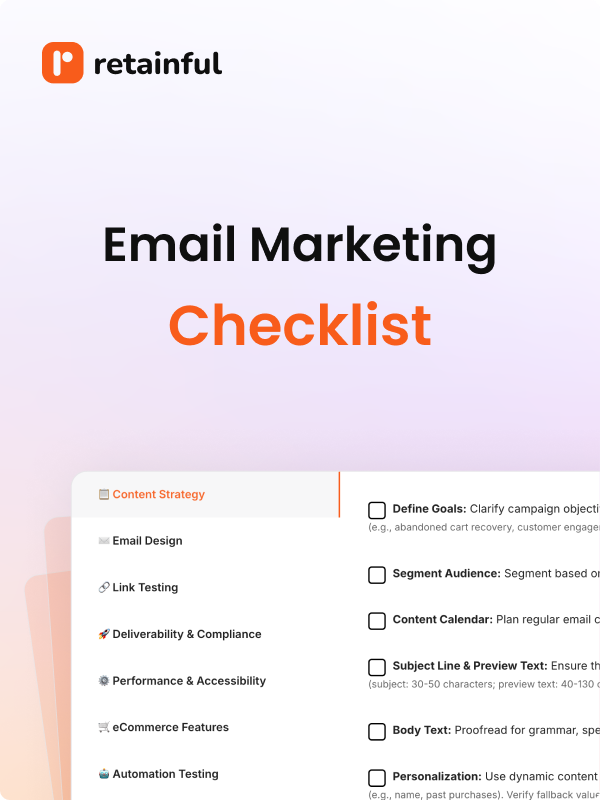 Email Marketing Checklist