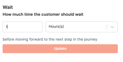Setting up wait time to trigger emails in Retainful