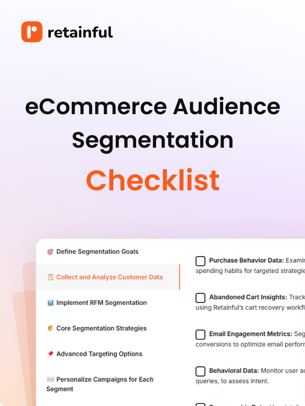 eCommerce Audience Segmentation Checklist