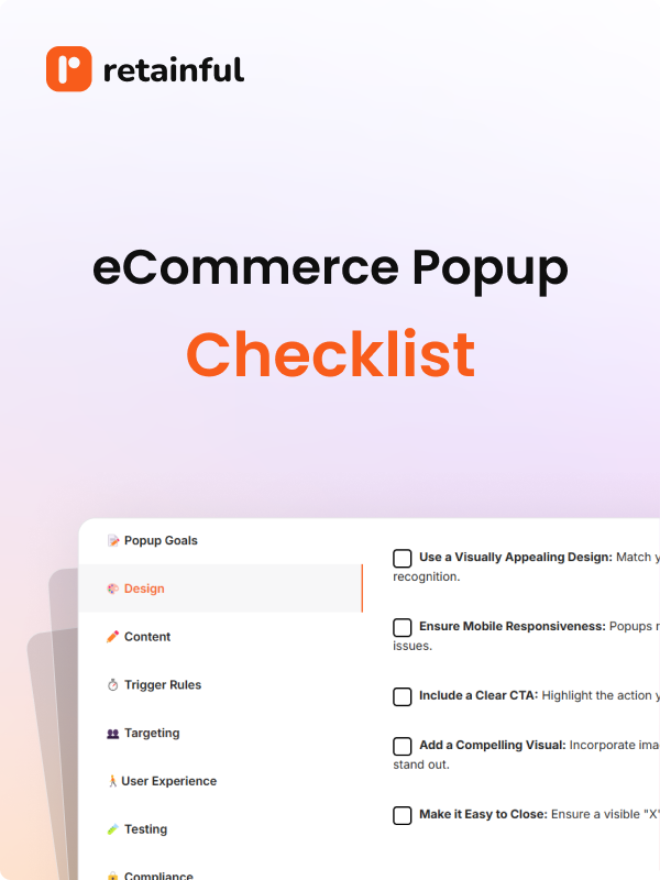 eCommerce Popup Checklist