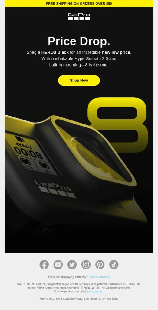 GoPro Email