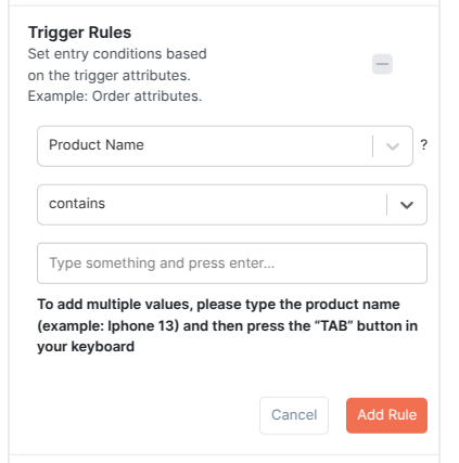 Sending product-specific Shopify post-purchase email in Retainful