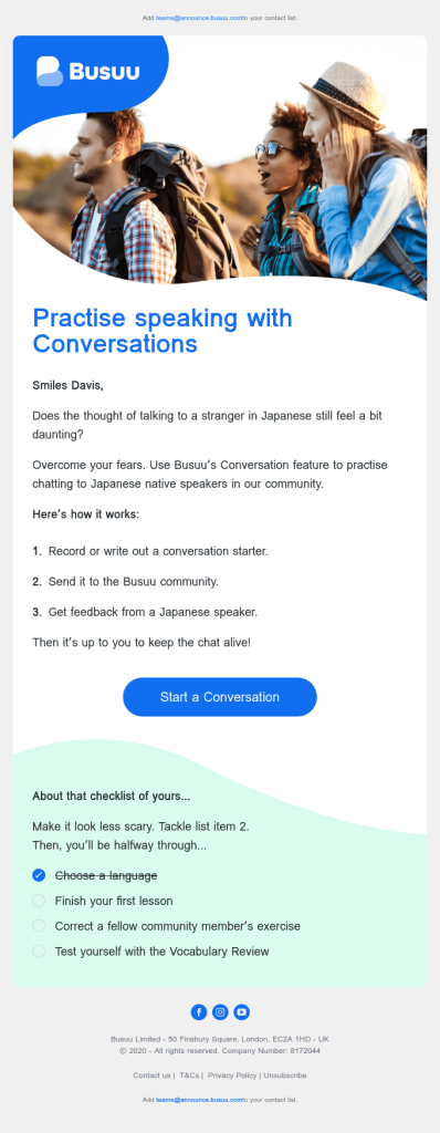 Educational Email for Lead Nurturing