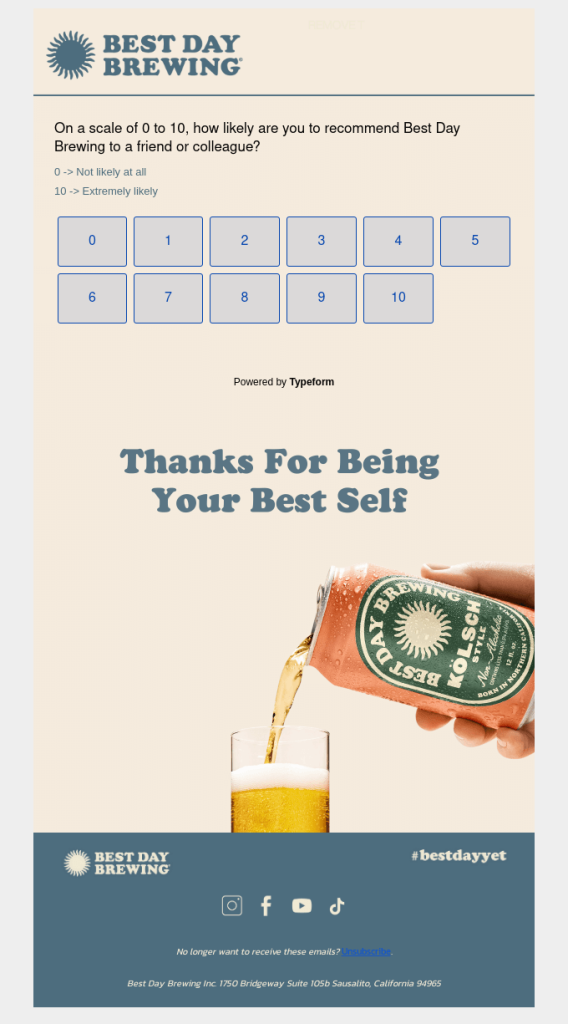 Feedback Emails for Lead Nurturing