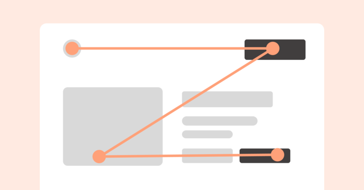 Illustration of a zig-zag pattern in email design.