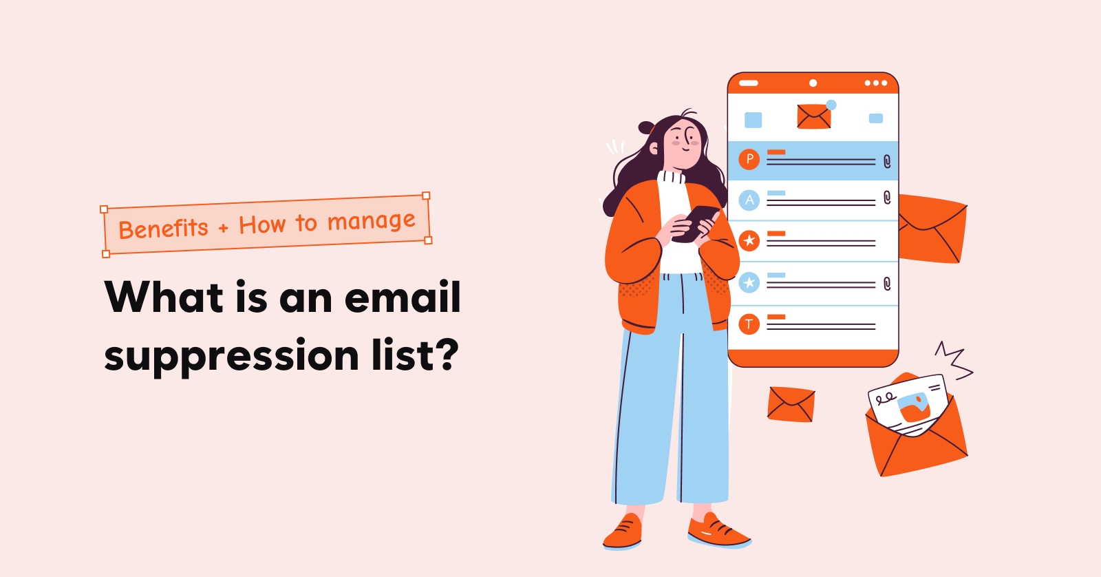 What is an email suppression list