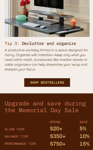 Home decor newsletters
