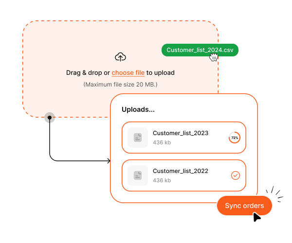 Import your contact list
