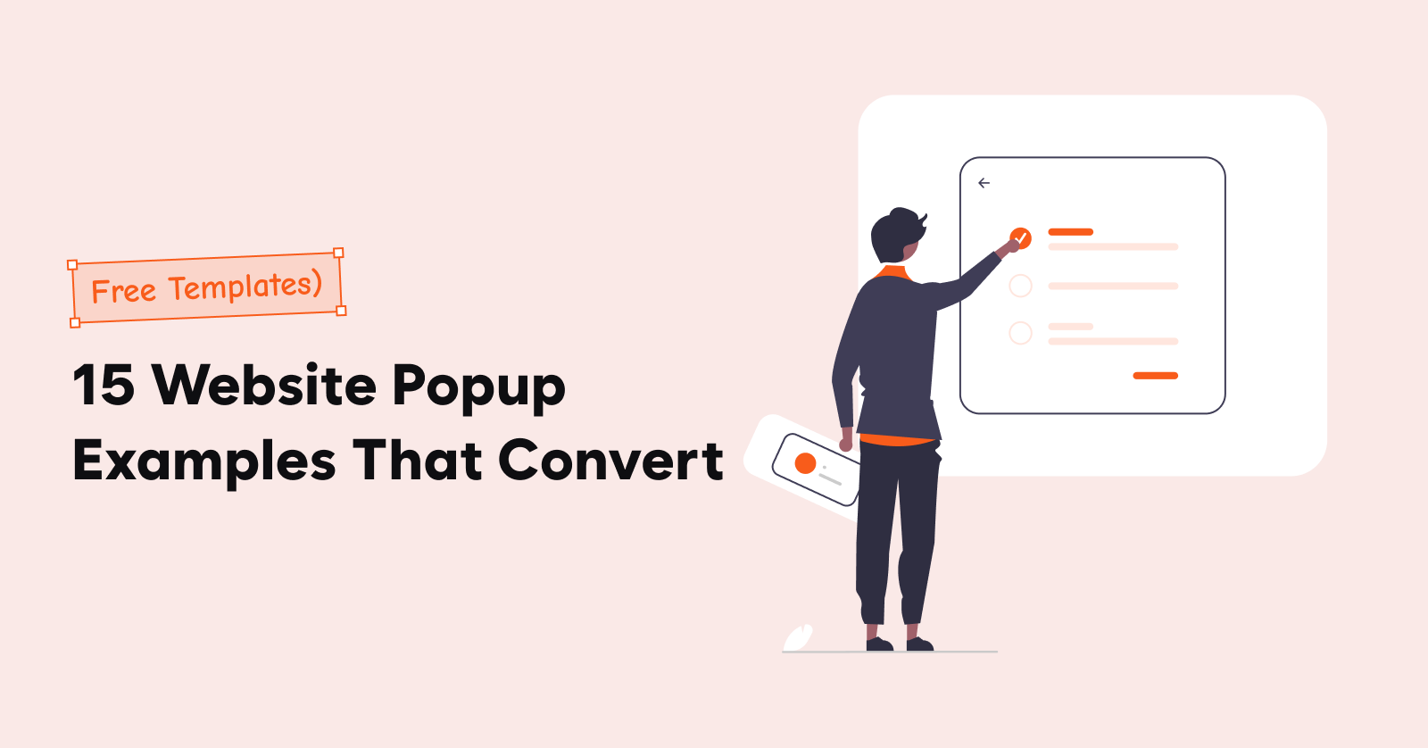 Website Popup Examples That Convert (+ Free Templates)