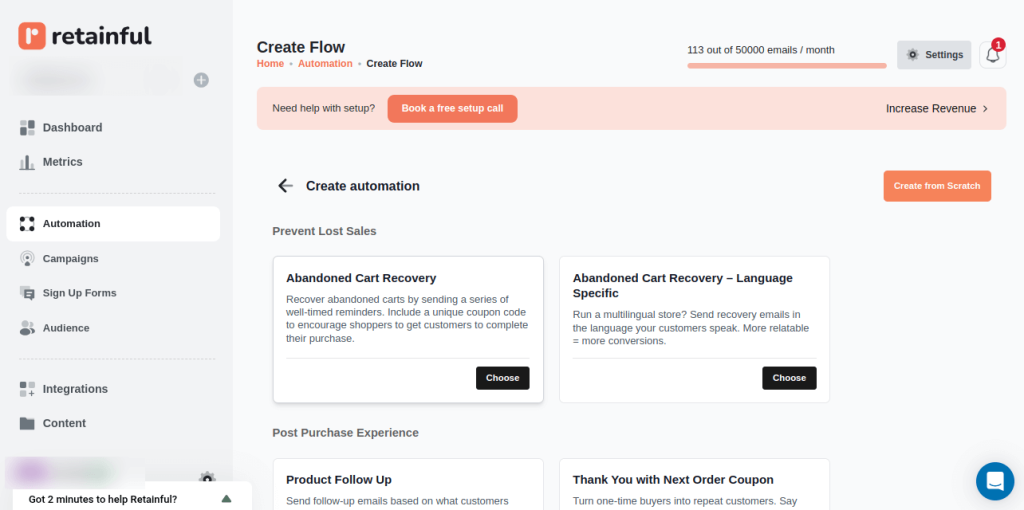Categorized Automation Workflow Templates