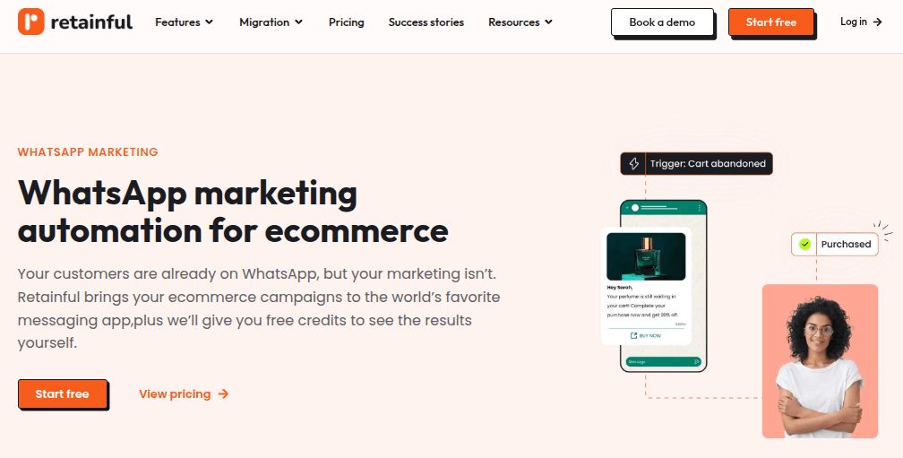 Retainful - WhatsApp marketing platform for Shopify

