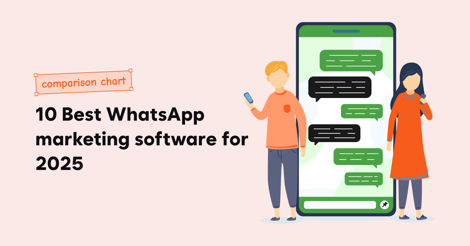 10 Best WhatsApp marketing software for 2025 (comparison chart)