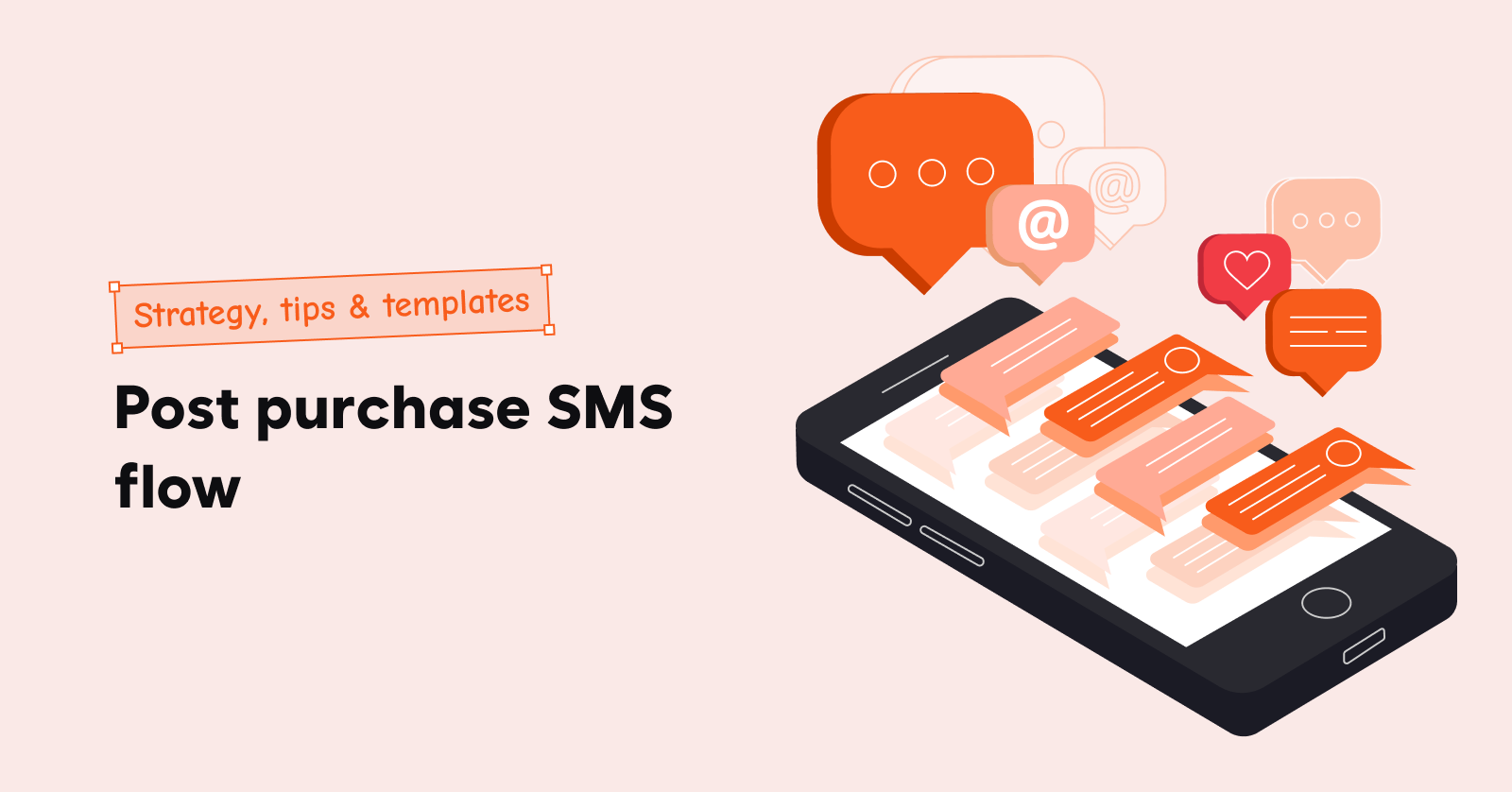 Post purchase SMS flow_ Strategy, tips & templates