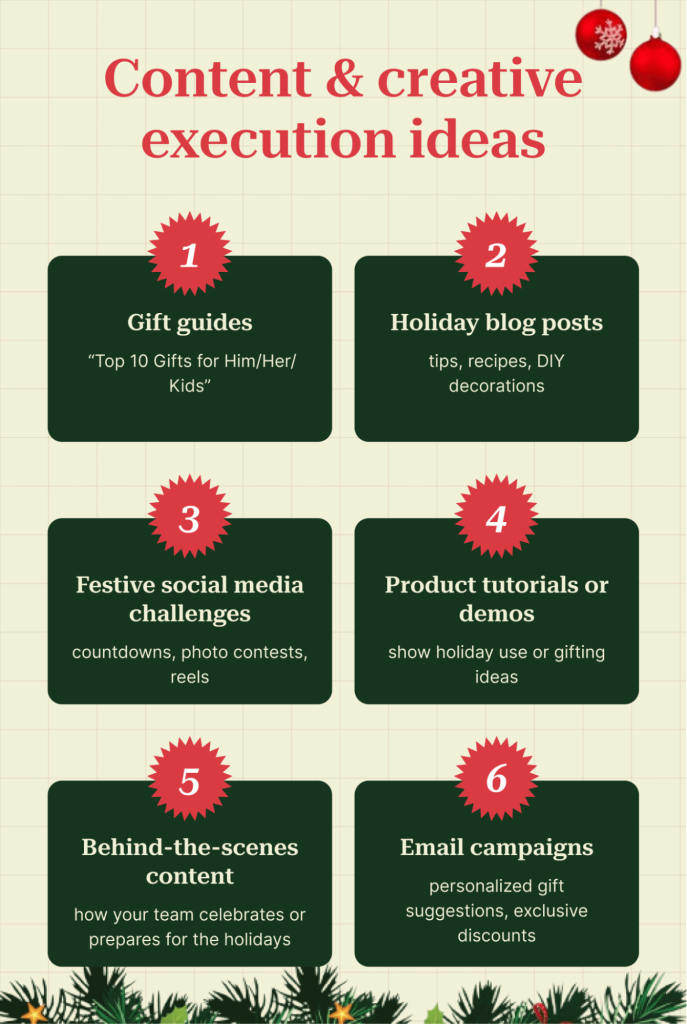 Content & creative execution