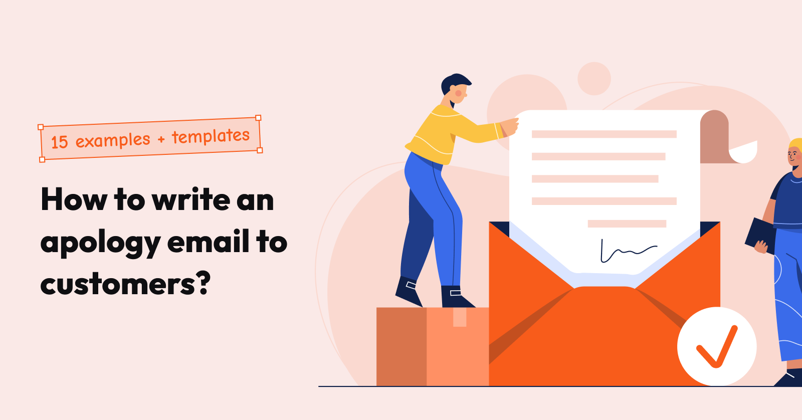 How to write an apology email to customers