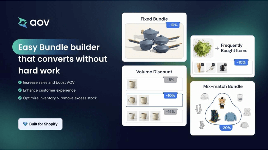 AOV.ai Bundles Upsell
