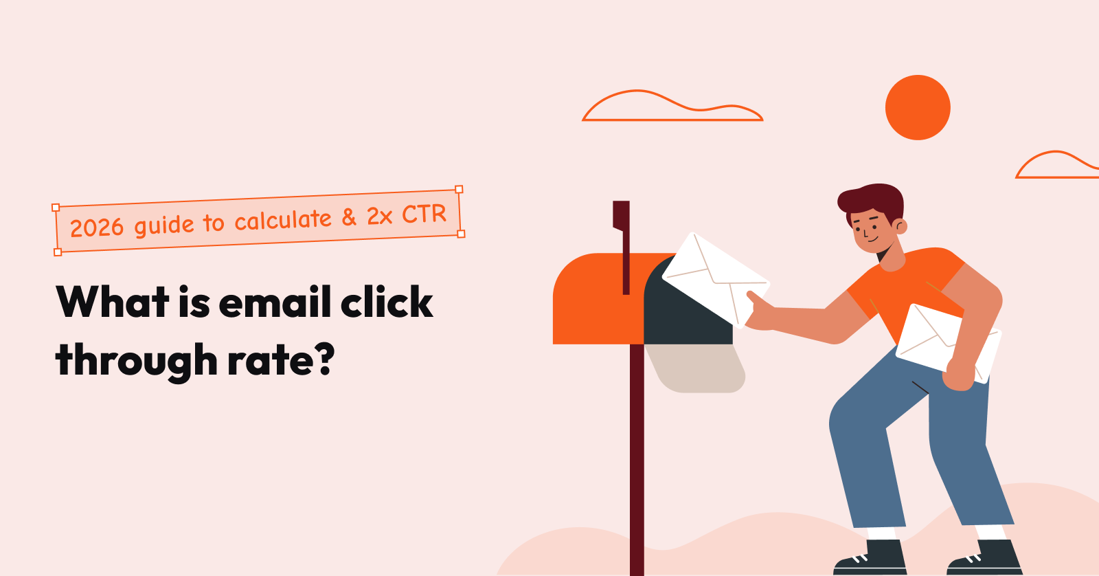 What is email click through rate?