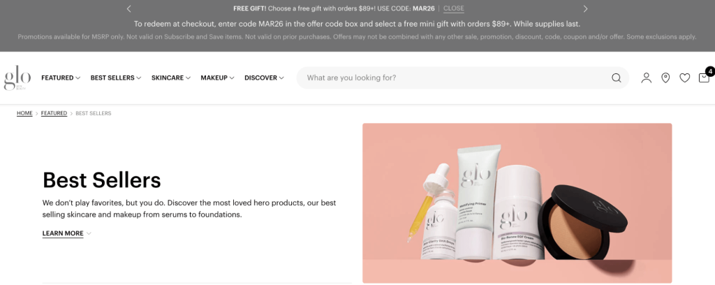 Spend threshold gift